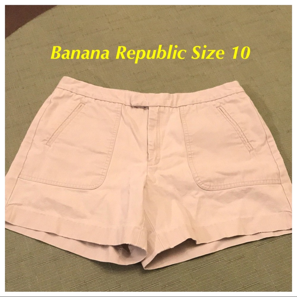 Banana Republic khaki shorts